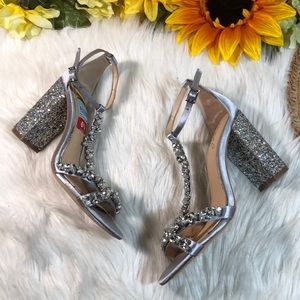 Jewel Badgley Mischka Carver Dress Sandal 6.5